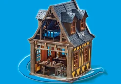 Histoire|PLAYMOBIL Maison à colombage jaune