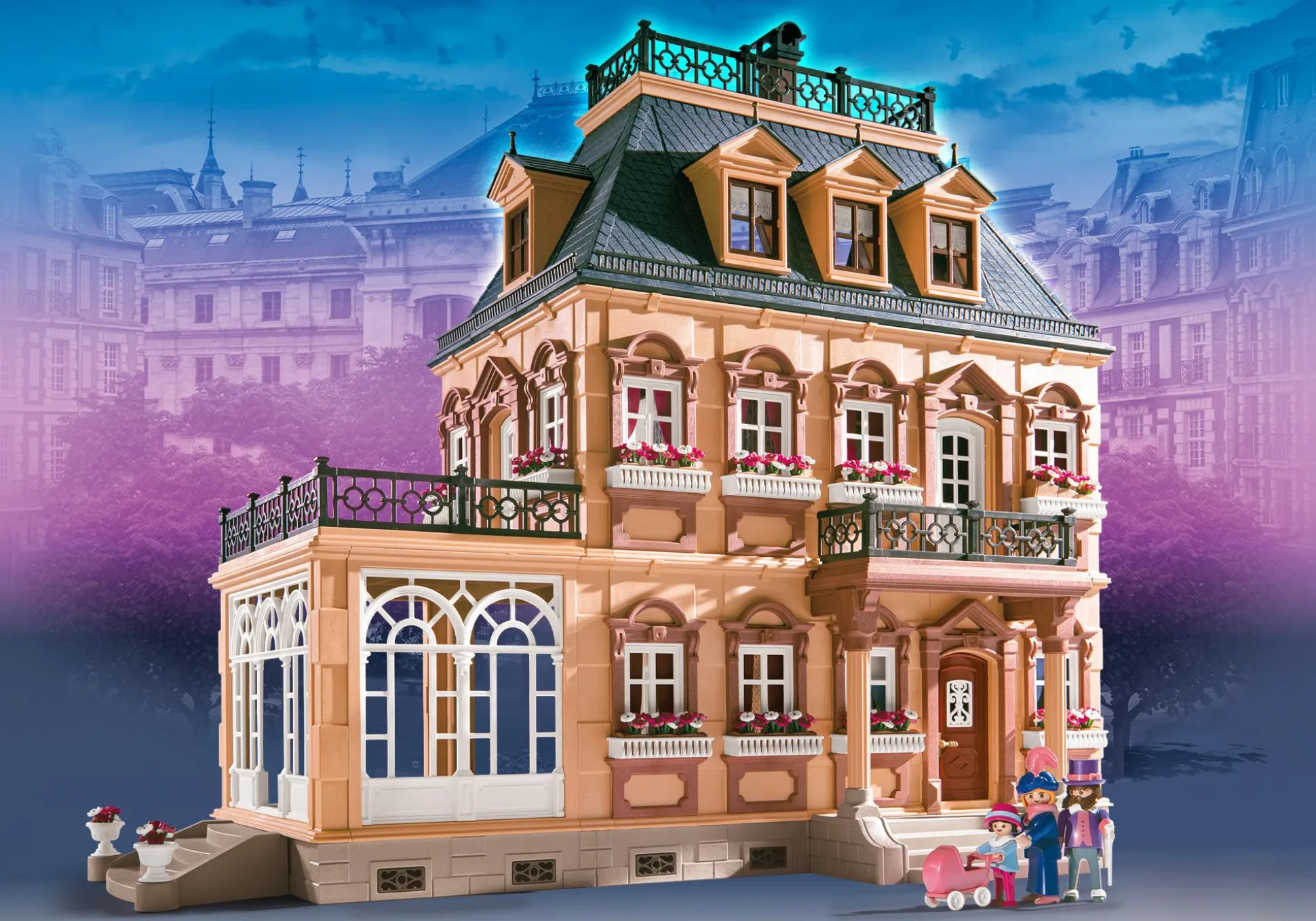 Histoire|Dollhouse|PLAYMOBIL Maison Belle Epoque