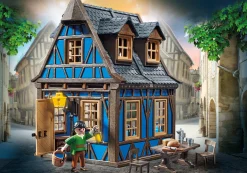 Histoire|PLAYMOBIL Maison bleue à colombages