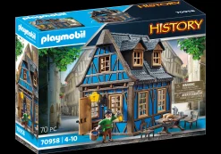 Histoire|PLAYMOBIL Maison bleue à colombages