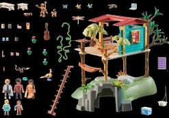 Les Animaux|PLAYMOBIL Maison familiale dans l'arbre
