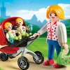 La Vie Quotidienne|My Life|PLAYMOBIL Maman avec jumeaux et landau