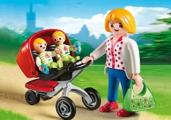 La Vie Quotidienne|My Life|PLAYMOBIL Maman avec jumeaux et landau
