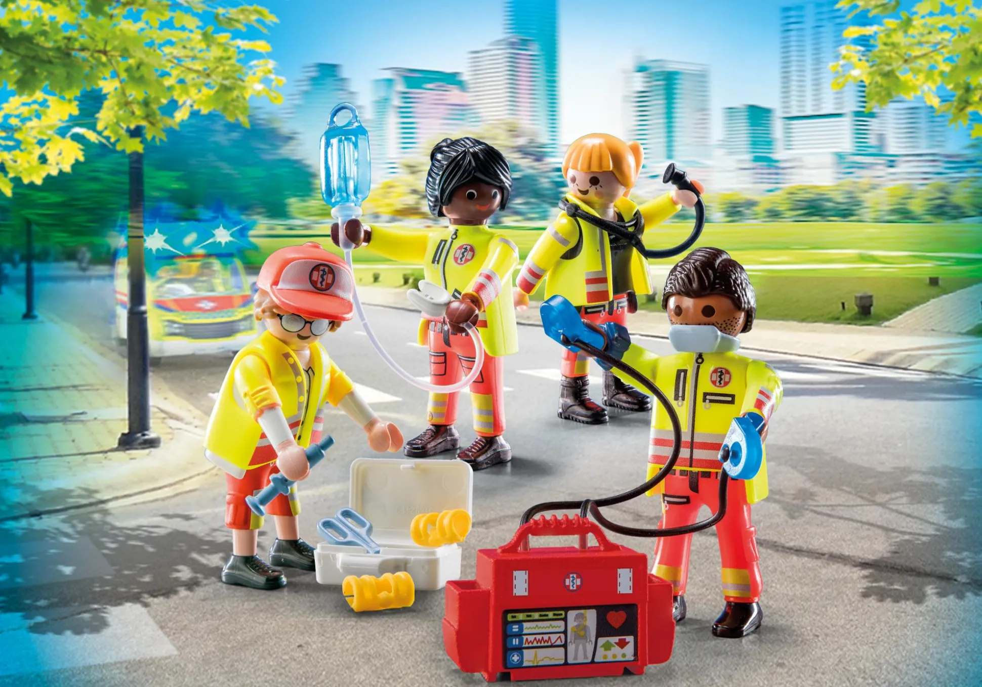 Héros Du Quotidien|My Life|PLAYMOBIL Maxiplaymo Ambulance