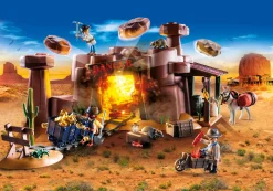Histoire|Western|PLAYMOBIL Mine d'or du Far-West