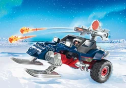 Action & Aventure|Action Heroes|PLAYMOBIL Motoneige avec pirate des glaces