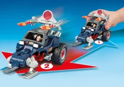 Action & Aventure|Action Heroes|PLAYMOBIL Motoneige avec pirate des glaces
