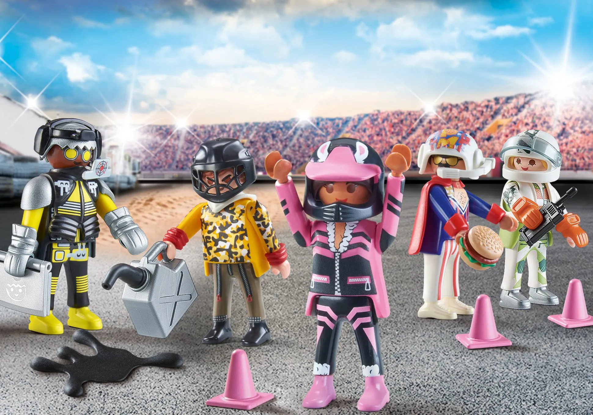 Action & Aventure|PLAYMOBIL My Figures : Cascadeurs