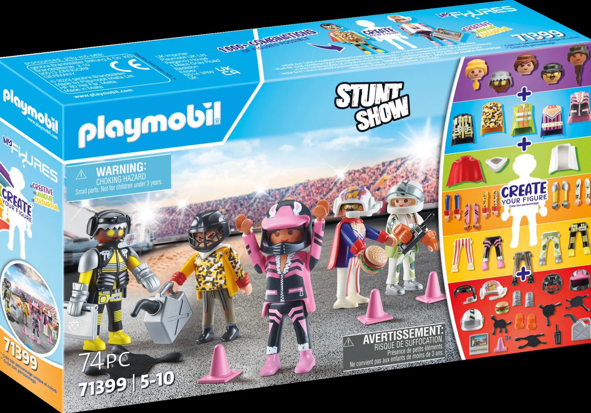 Action & Aventure|PLAYMOBIL My Figures : Cascadeurs