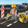 Action & Aventure|Action Heroes|PLAYMOBIL Ouvrier avec scie de sol