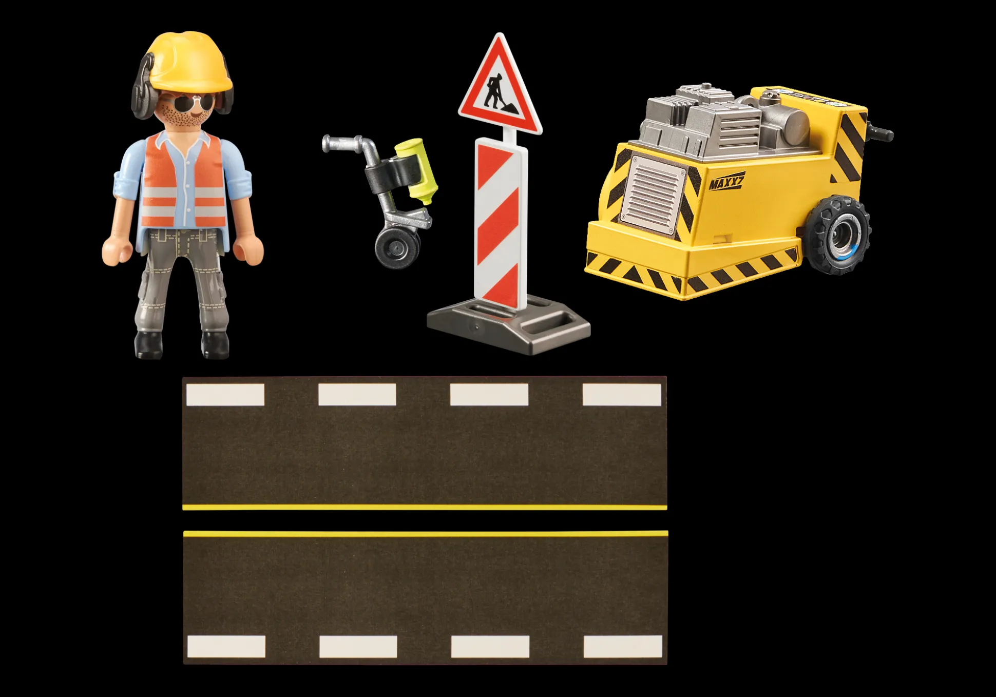 Action & Aventure|Action Heroes|PLAYMOBIL Ouvrier avec scie de sol