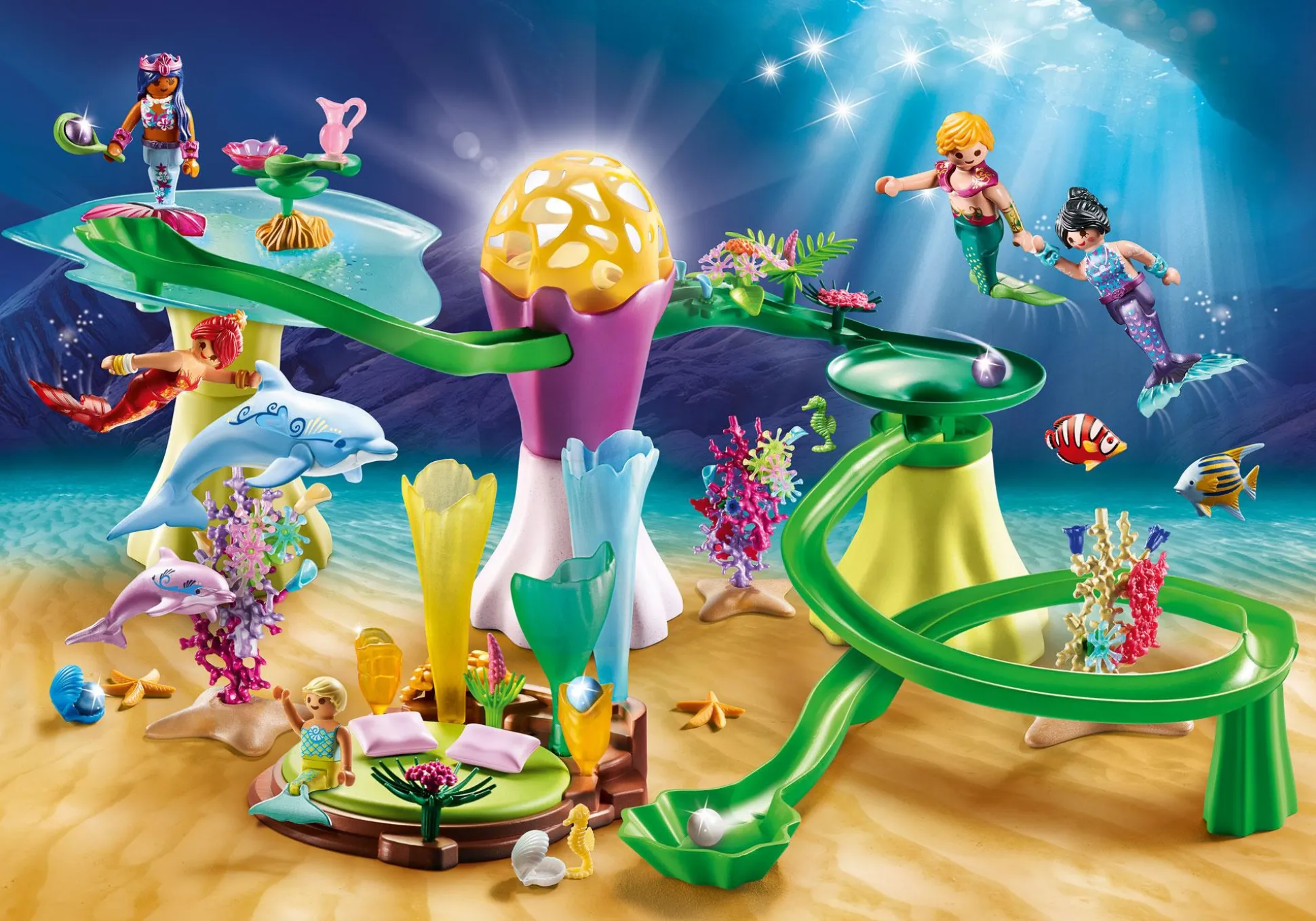 Imaginaire|PLAYMOBIL Pavillon de corail avec dôme lumineux
