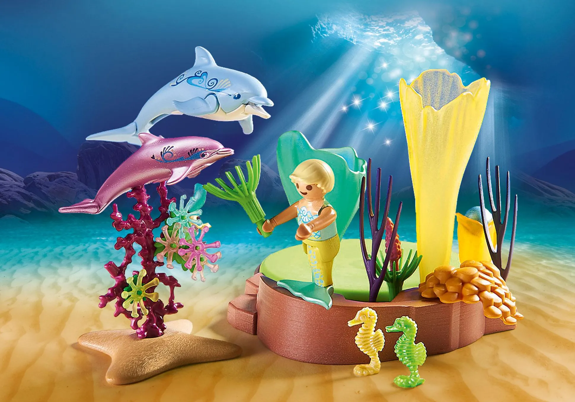 Imaginaire|PLAYMOBIL Pavillon de corail avec dôme lumineux