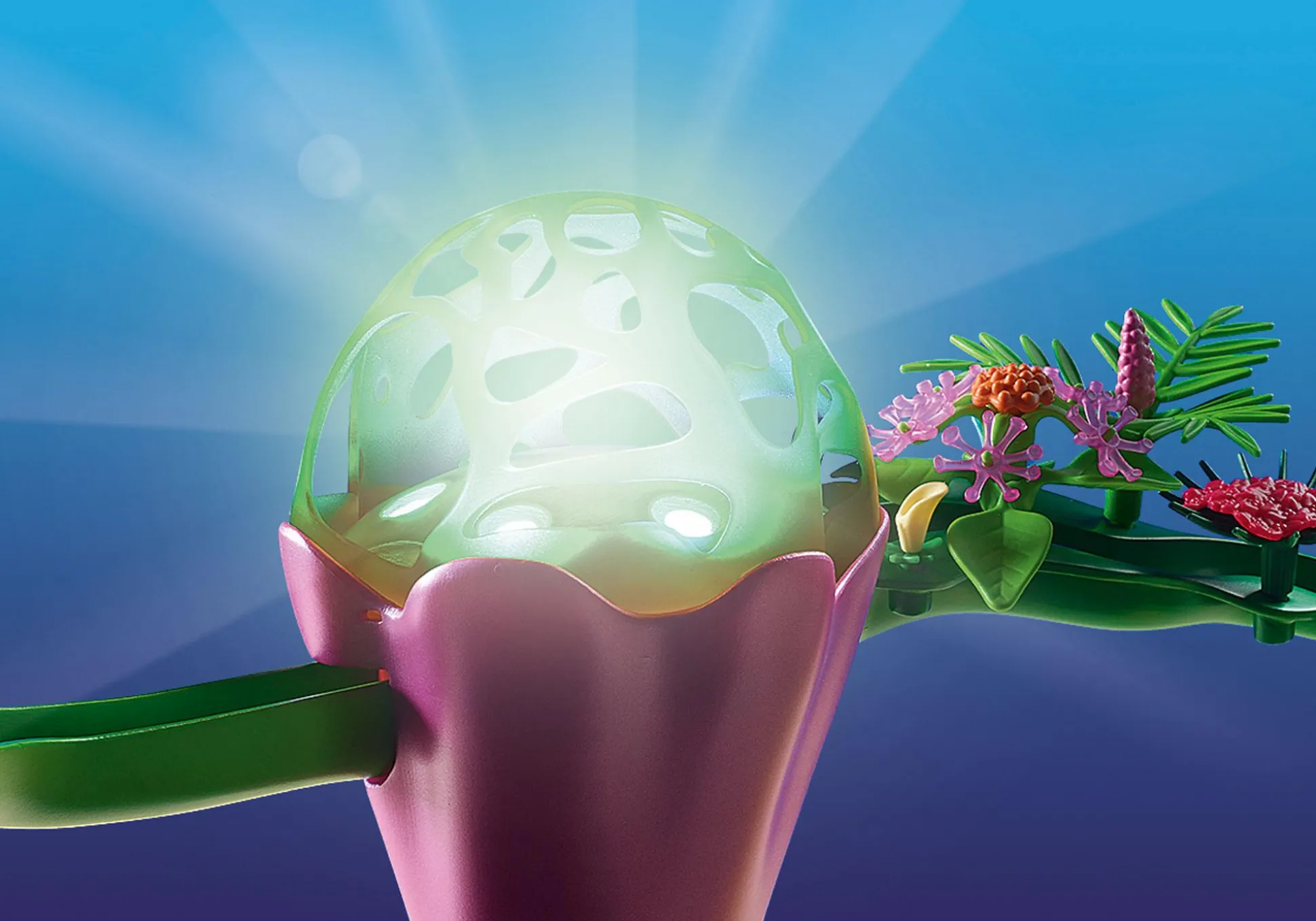 Imaginaire|PLAYMOBIL Pavillon de corail avec dôme lumineux