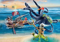 Action & Aventure|PLAYMOBIL Pirate avec pieuvre géante