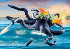 Action & Aventure|PLAYMOBIL Pirate avec pieuvre géante