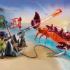 Imaginaire|Action & Aventure|PLAYMOBIL Pirate et crabe géant