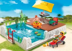 La Vie Quotidienne|My Life|PLAYMOBIL Piscine avec terrasse