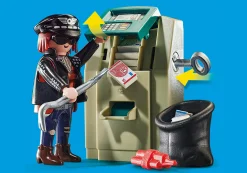 Action & Aventure|Héros Du Quotidien|PLAYMOBIL Policier avec moto et voleur