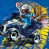 Héros Du Quotidien|Action & Aventure|PLAYMOBIL Policier et quad