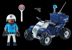 Héros Du Quotidien|Action & Aventure|PLAYMOBIL Policier et quad