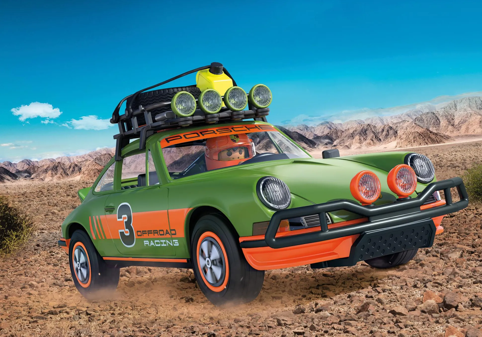 Les Voitures|Porsche|PLAYMOBIL Porsche 911 Carrera RS 2.7. - Offroad Edition