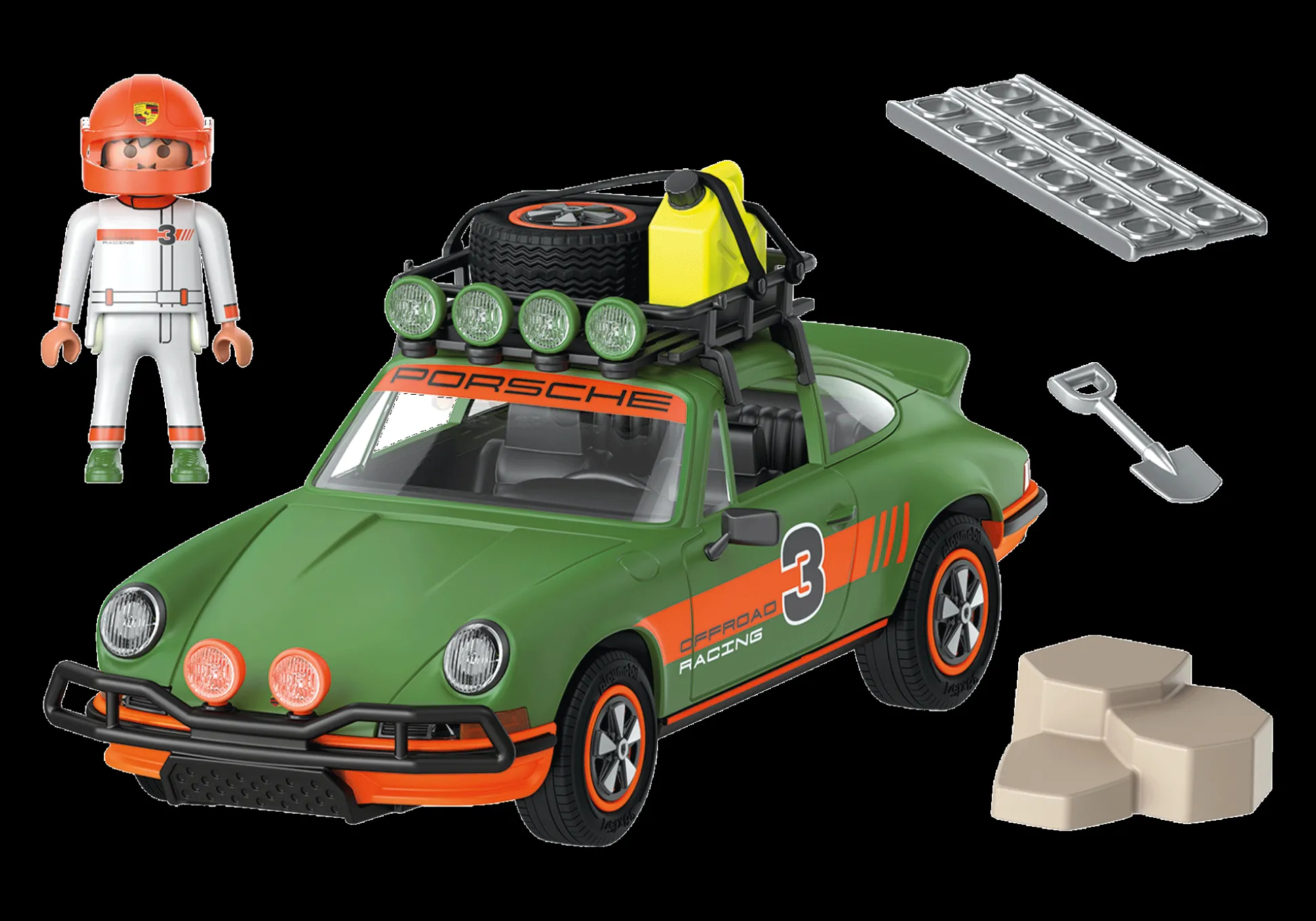 Les Voitures|Porsche|PLAYMOBIL Porsche 911 Carrera RS 2.7. - Offroad Edition