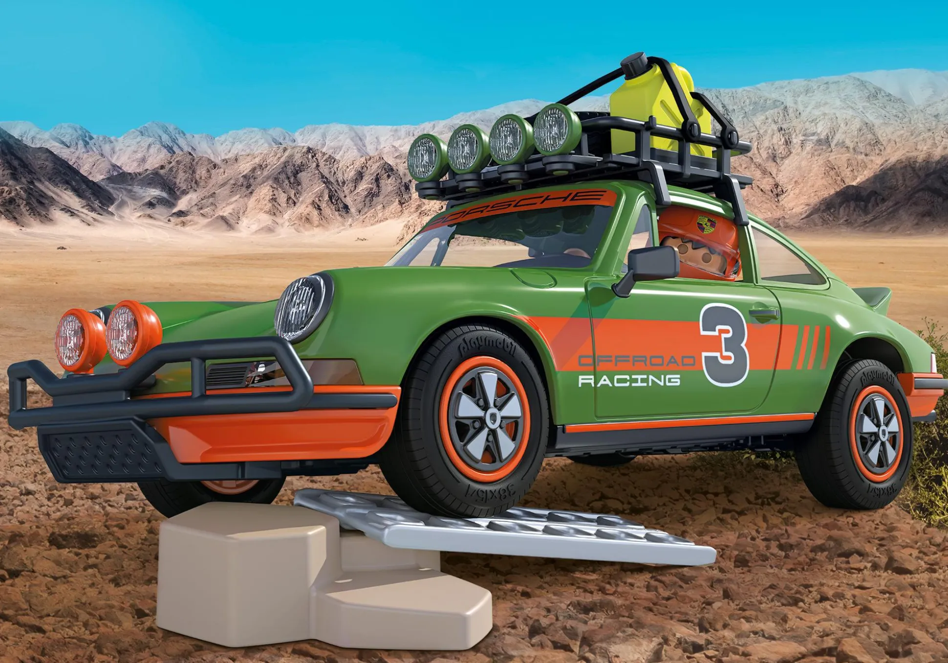 Les Voitures|Porsche|PLAYMOBIL Porsche 911 Carrera RS 2.7. - Offroad Edition