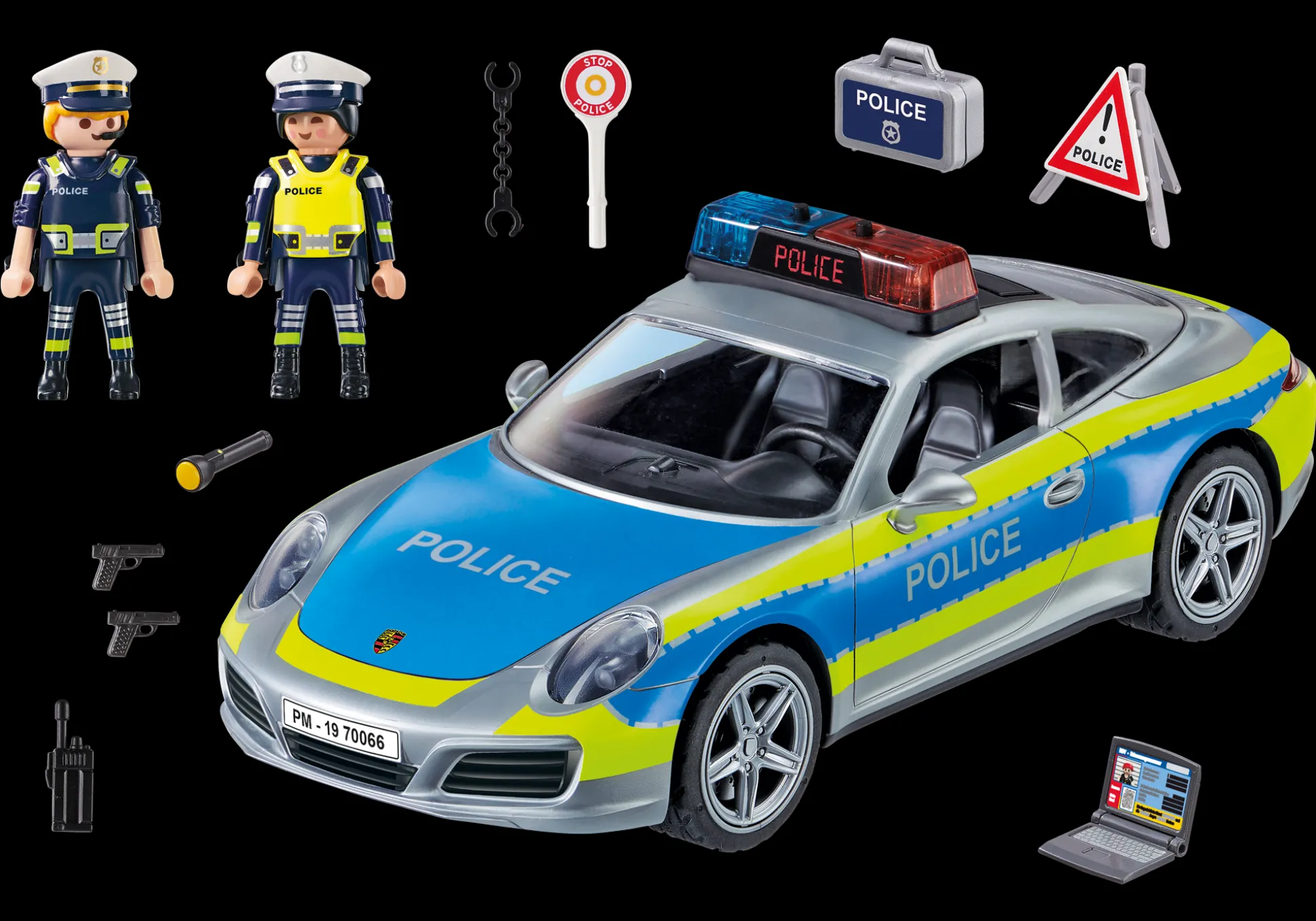 Les Voitures|Porsche|PLAYMOBIL Porsche 911 Carrera 4S Police