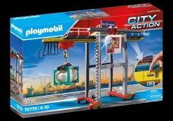 Action & Aventure|Action Heroes|PLAYMOBIL Portique de chargement pour conteneur