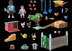 La Vie Quotidienne|Les Animaux|PLAYMOBIL Poulailler et jardin
