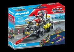Héros Du Quotidien|Action & Aventure|PLAYMOBIL Quad transformable de bandit