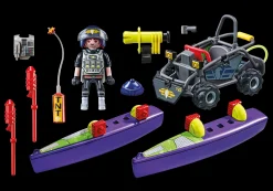 Héros Du Quotidien|Action & Aventure|PLAYMOBIL Quad transformable de bandit