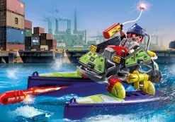 Héros Du Quotidien|Action & Aventure|PLAYMOBIL Quad transformable de bandit