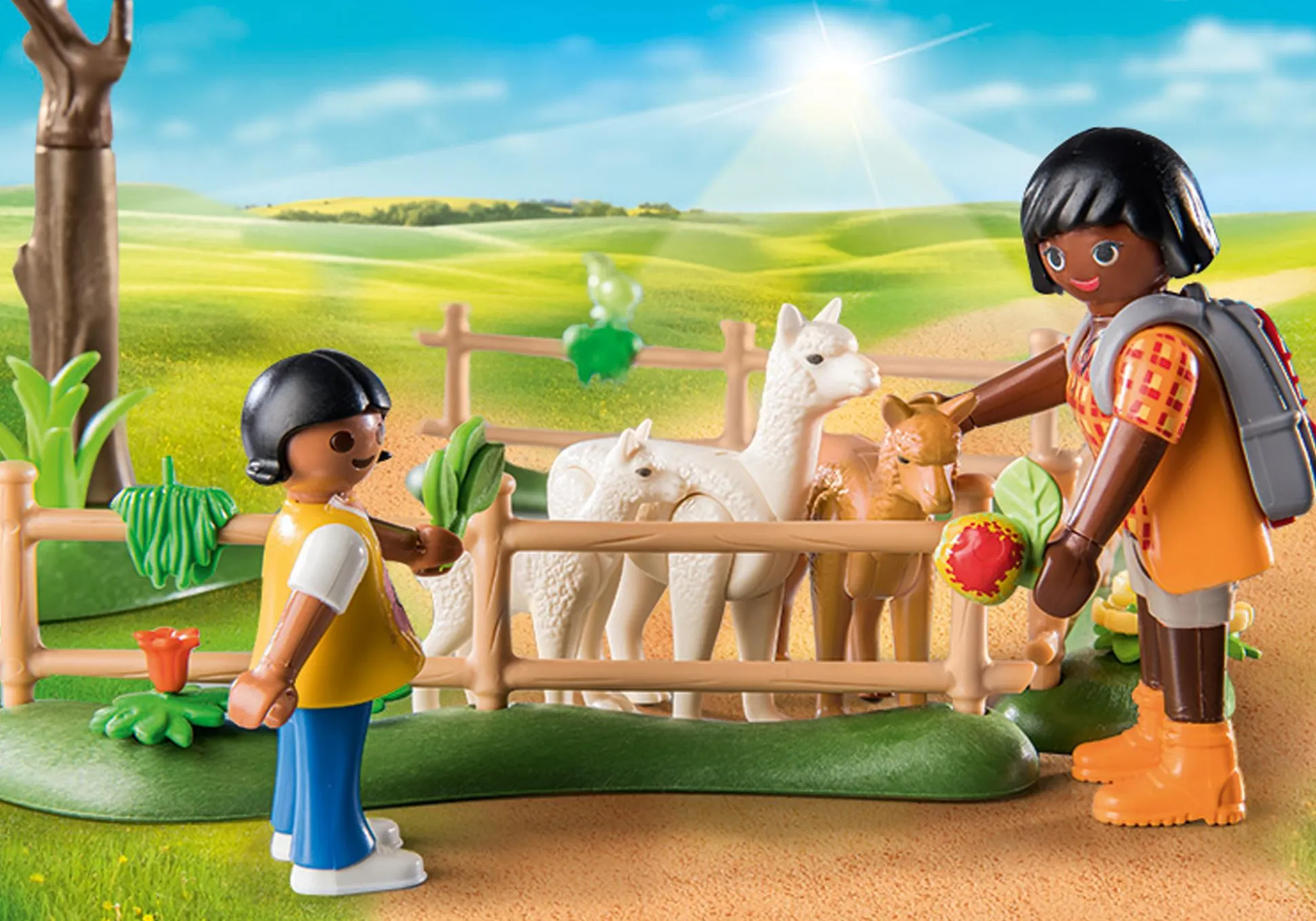 La Vie Quotidienne|Les Animaux|PLAYMOBIL Randonneurs et alpagas
