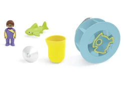 Action & Aventure|PLAYMOBIL Roue aquatique avec bébé requin