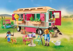 La Vie Quotidienne|Les Animaux|PLAYMOBIL Roulotte café boutique
