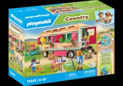 La Vie Quotidienne|Les Animaux|PLAYMOBIL Roulotte café boutique