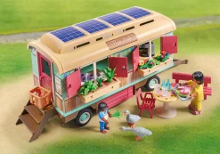 La Vie Quotidienne|Les Animaux|PLAYMOBIL Roulotte café boutique