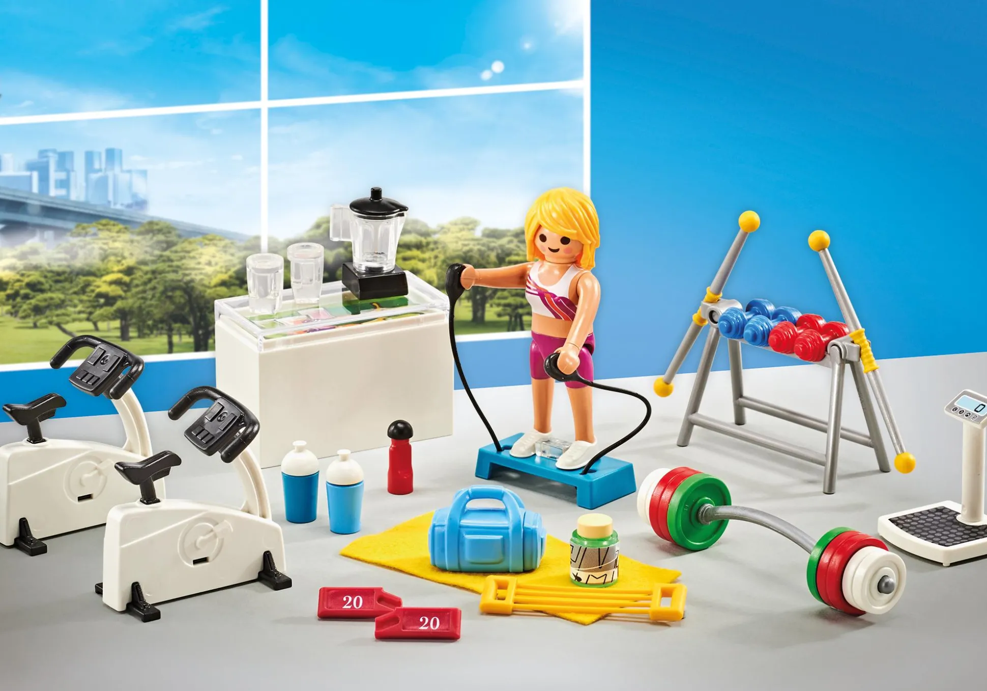 La Vie Quotidienne|Action & Aventure|PLAYMOBIL Salle de fitness