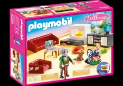 La Vie Quotidienne|Dollhouse|PLAYMOBIL Salon avec cheminée