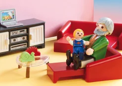 La Vie Quotidienne|Dollhouse|PLAYMOBIL Salon avec cheminée