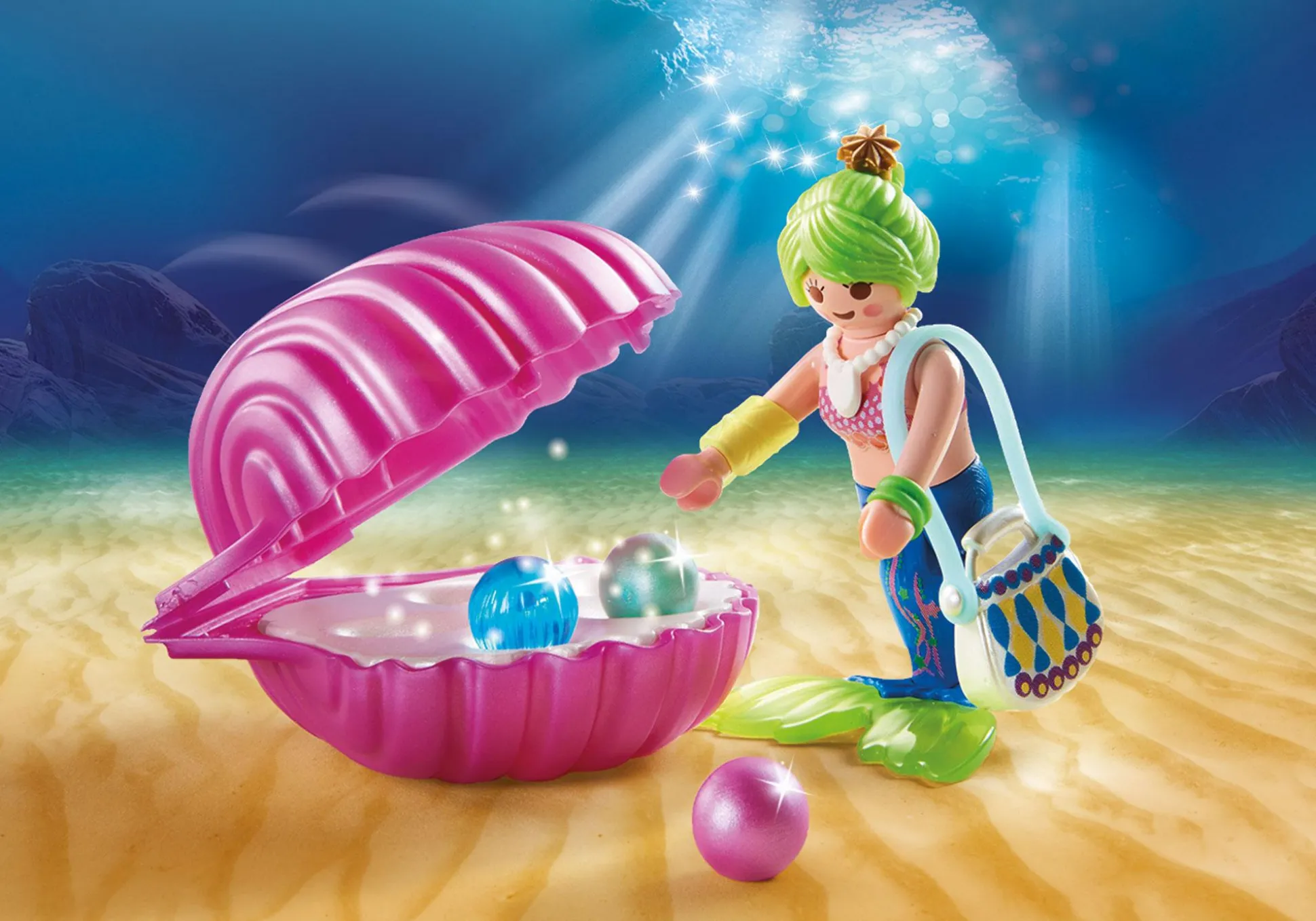 Imaginaire|PLAYMOBIL Salon de beauté et sirène