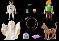 Films Et Séries|Scooby-doo!|PLAYMOBIL SCOOBY-DOO! Scooby et Sammy avec fantôme