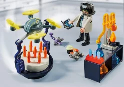 La Vie Quotidienne|Anniversaire|PLAYMOBIL Set cadeau : Chercheur avec robots