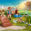 La Vie Quotidienne|Les Animaux|PLAYMOBIL Set cadeau : Educatrice et chiens