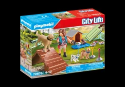 La Vie Quotidienne|Les Animaux|PLAYMOBIL Set cadeau : Educatrice et chiens