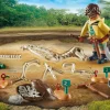 Imaginaire|Dinos & Dragons|PLAYMOBIL Site archéologique avec squelette de dinosaure