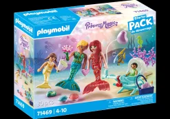 Imaginaire|PLAYMOBIL Starter Pack : Famille de sirènes