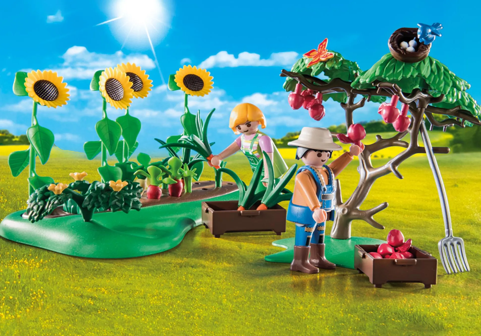 La Vie Quotidienne|Les Animaux|PLAYMOBIL Starter Pack Jardin potager
